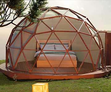 Glamping Geodesic Dome KIT