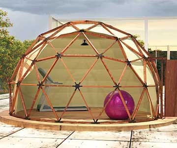 Home Geodesic Gym Yoga Dome